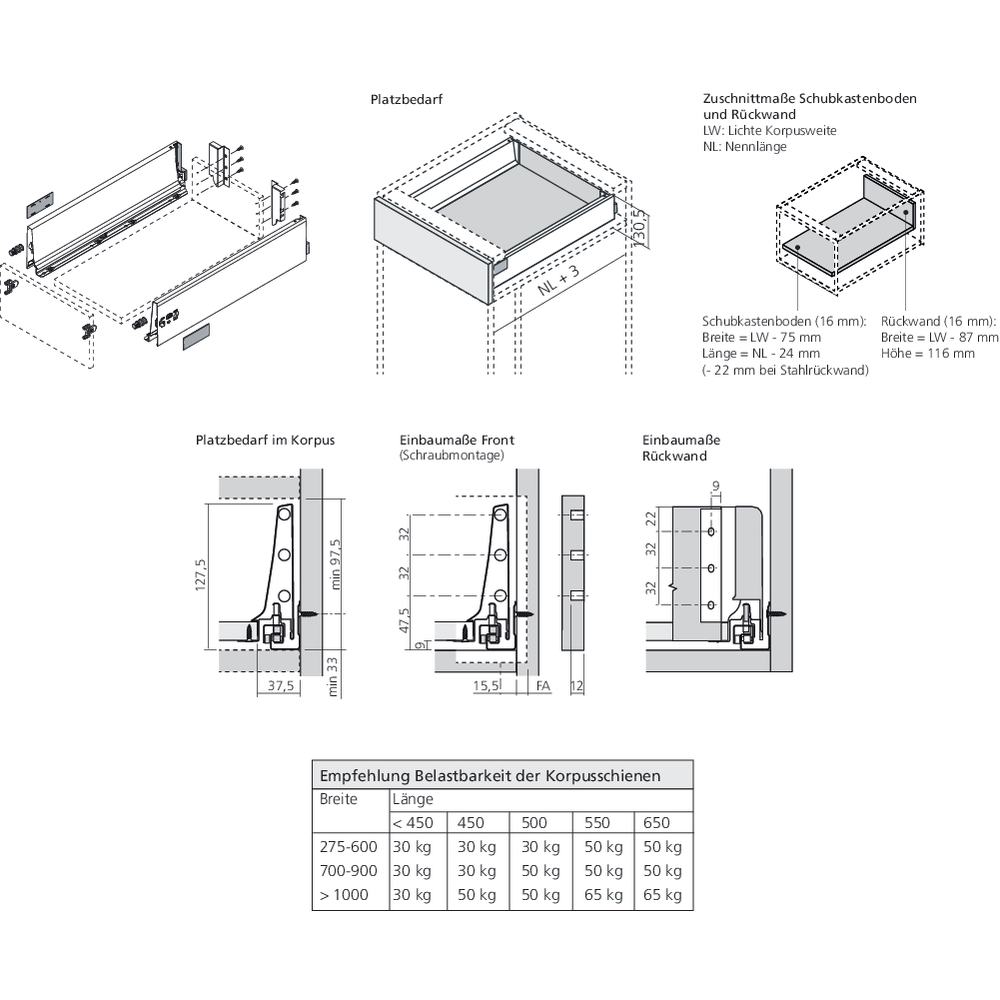 TANDEMBOX hauteur K
