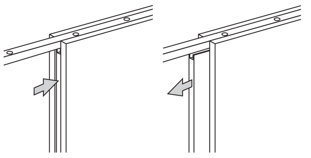 Butée de porte à ressort