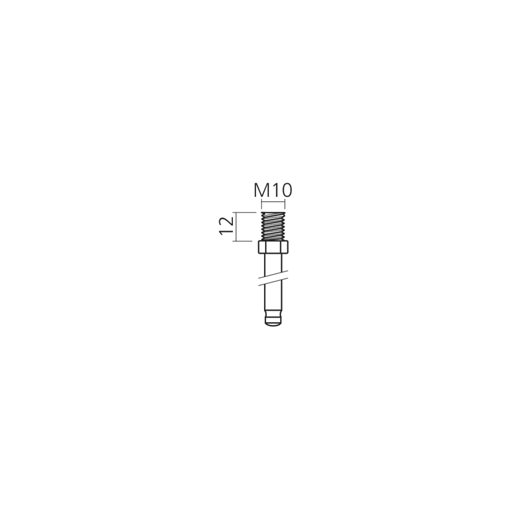 Attache M10 de fixation
