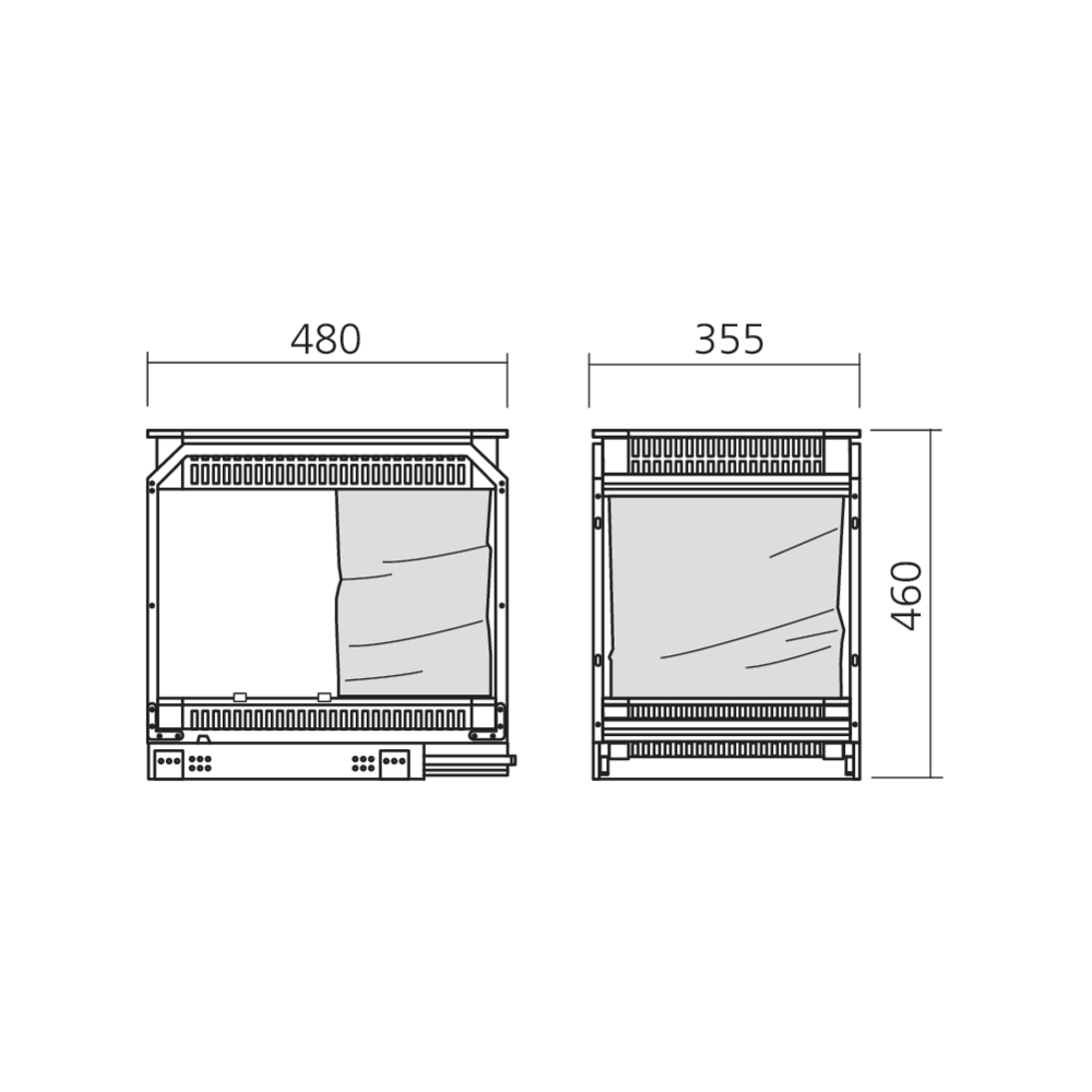 Ensemble pain bouteilles