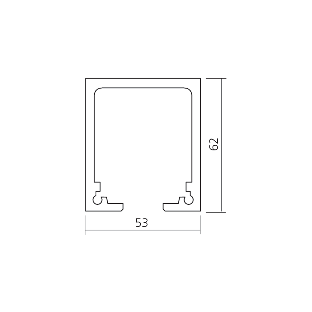Rail simple Junior 160