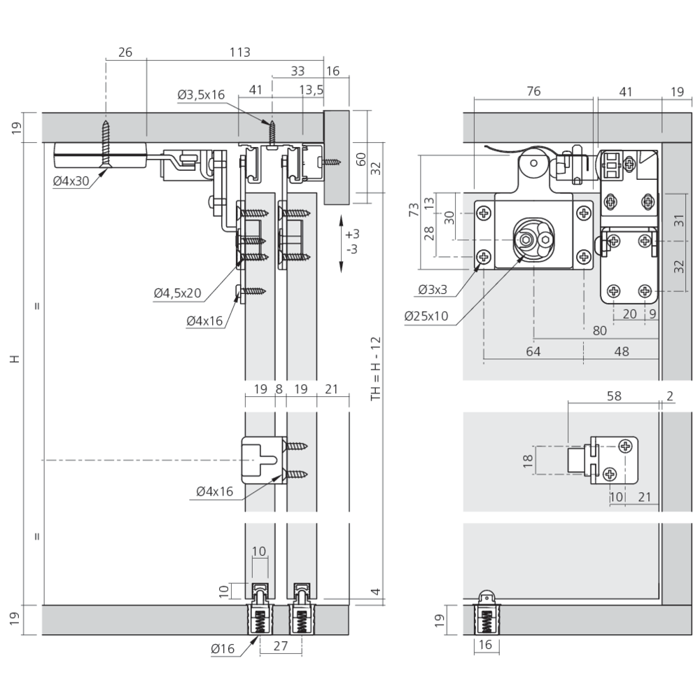 Garniture COMBINO 20 IS