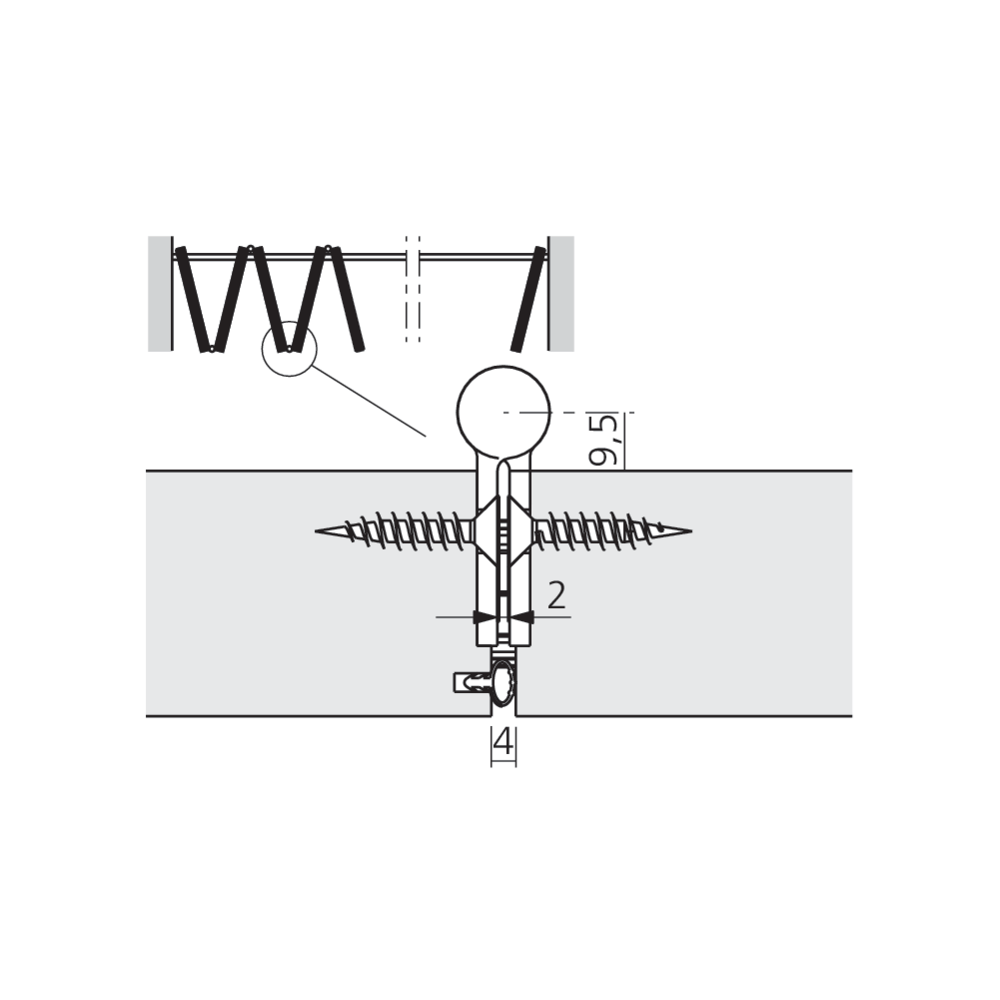 Joint pour Centerfold et Variofold