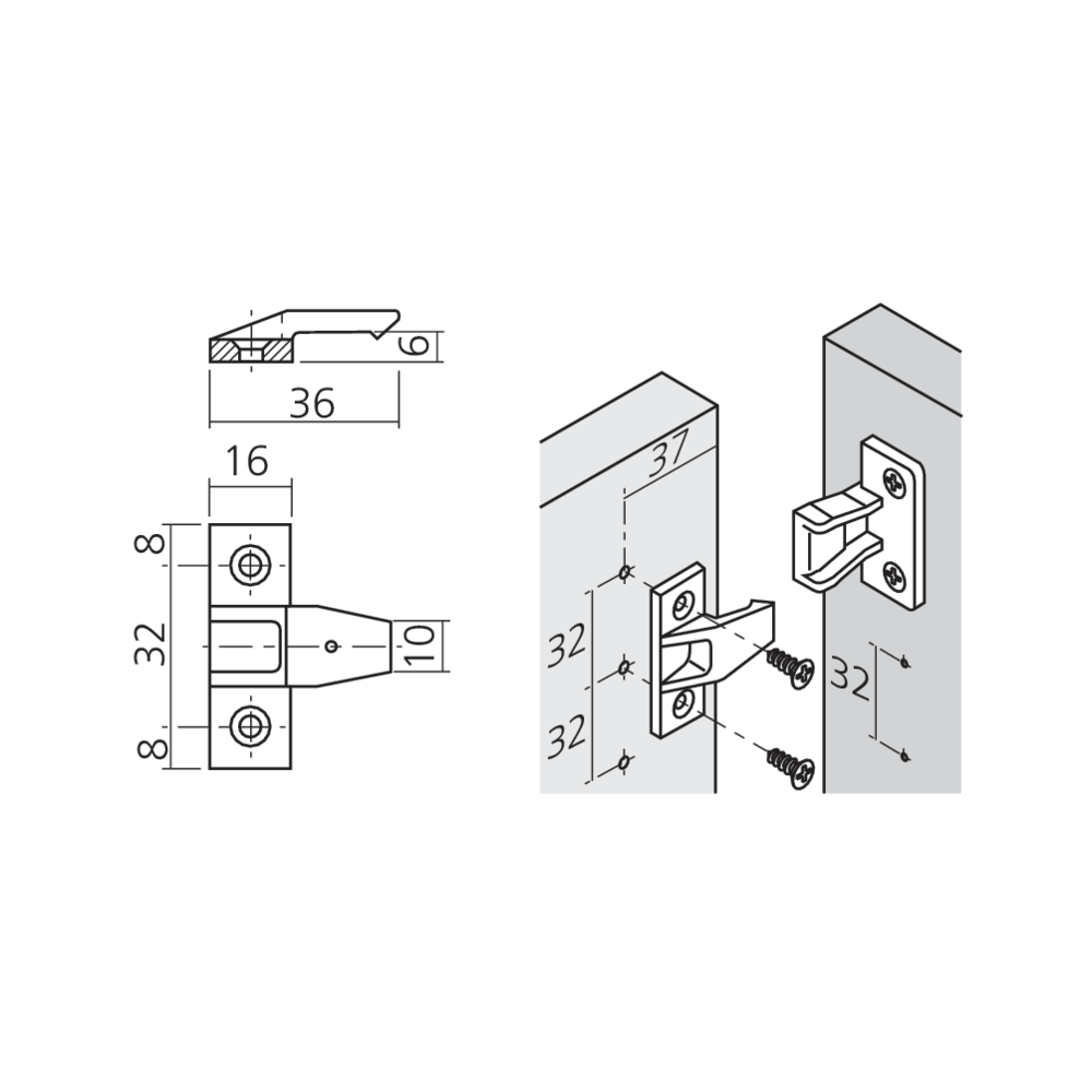 Ferrure CLIPS