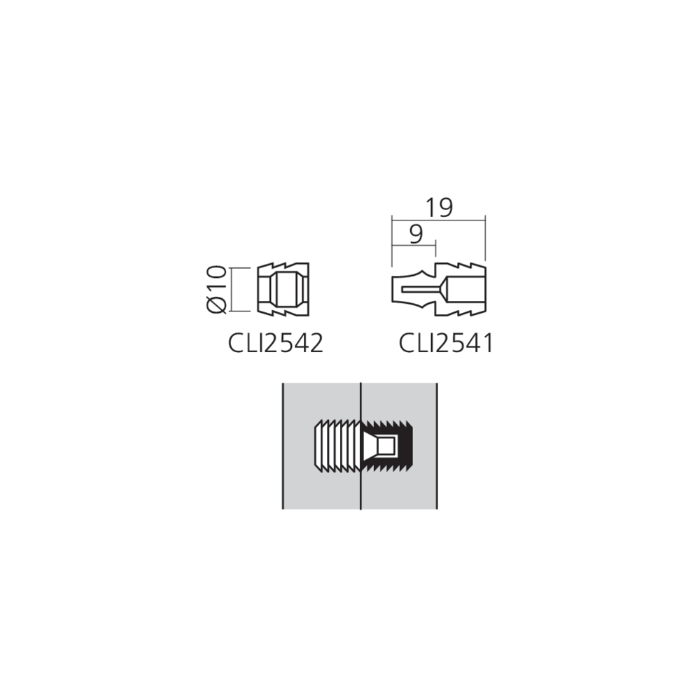 Clips d'assemblage
