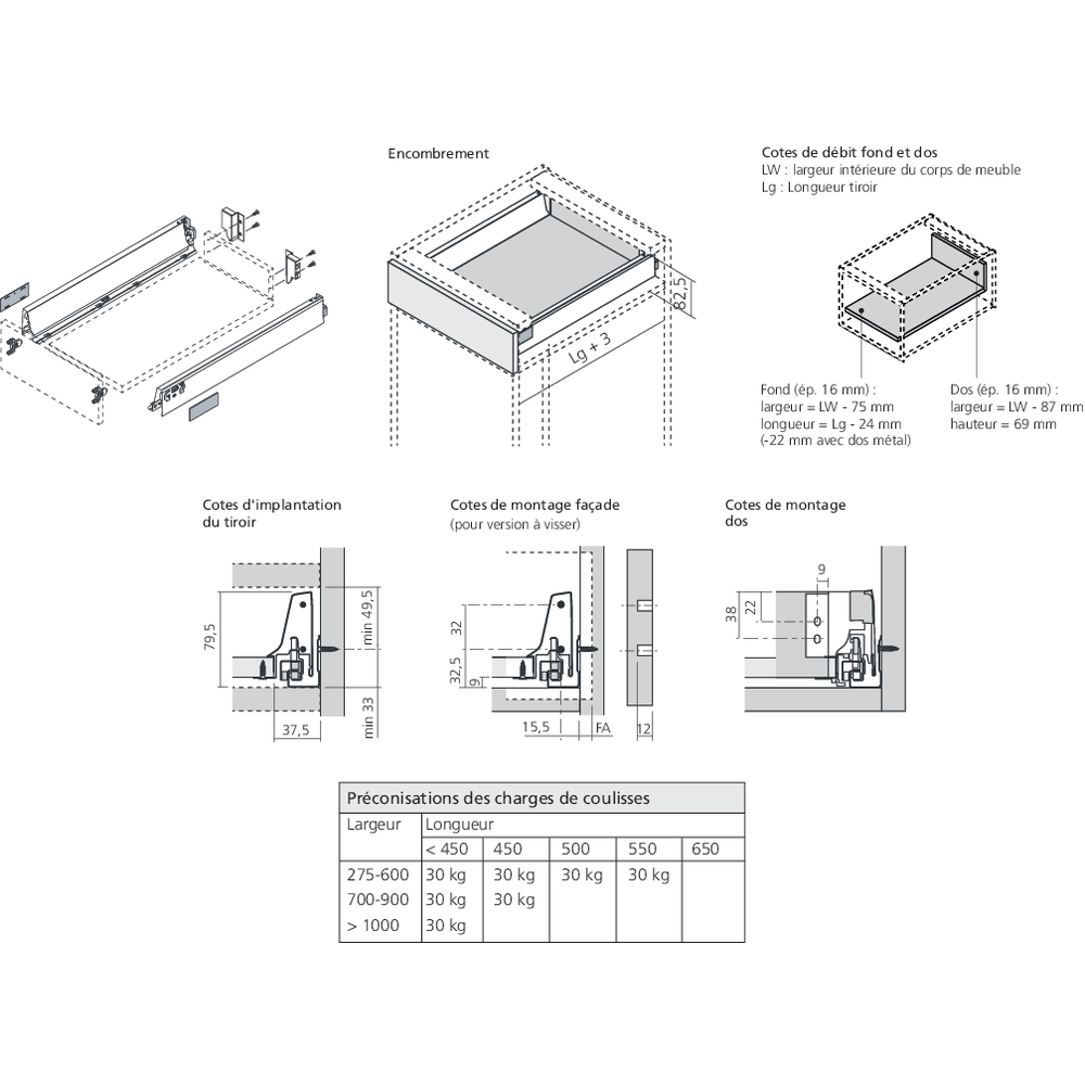 TANDEMBOX hauteur N