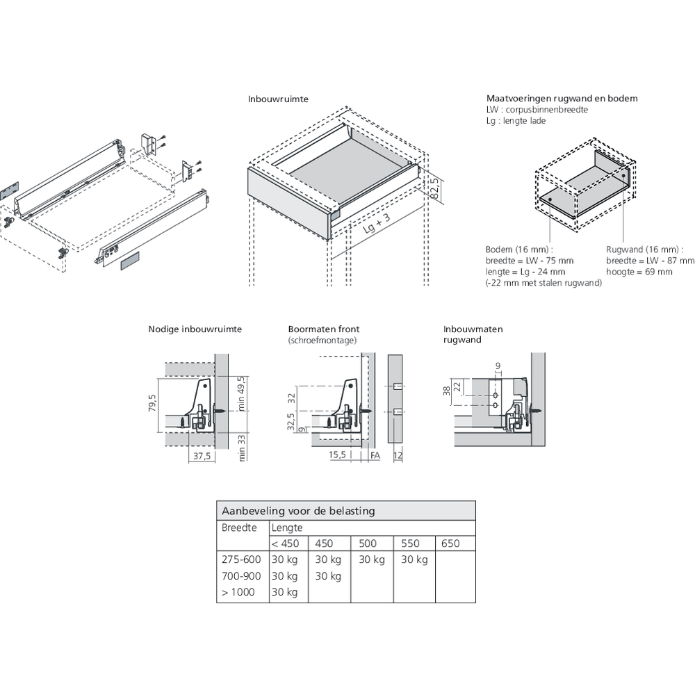 TANDEMBOX hauteur N