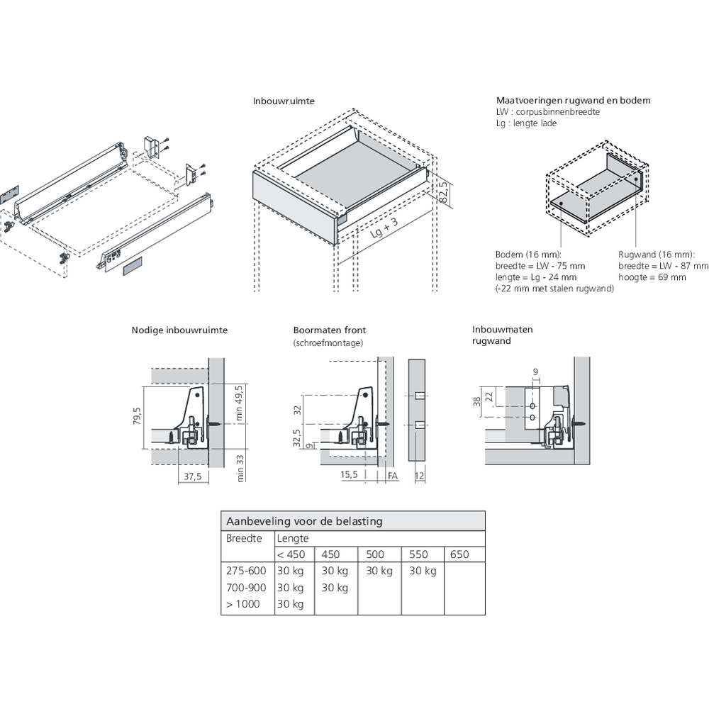 TANDEMBOX hauteur N