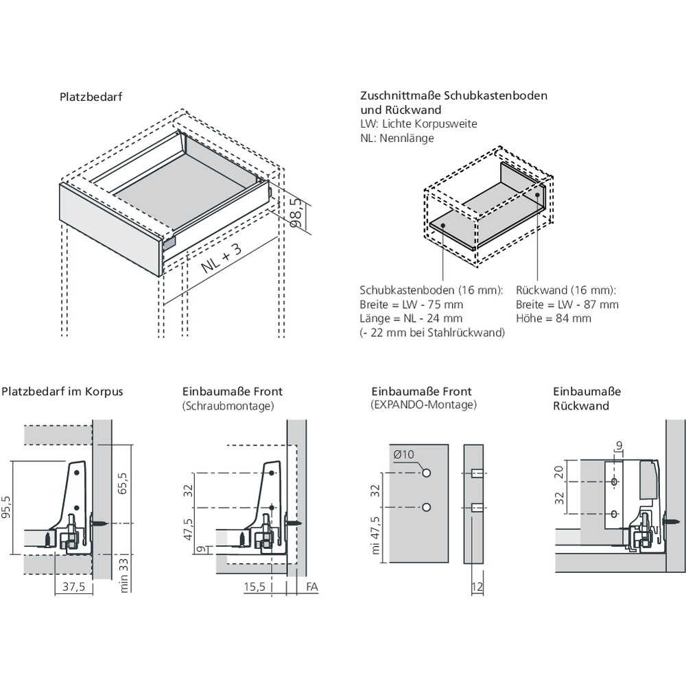 Côtés M TANDEMBOX