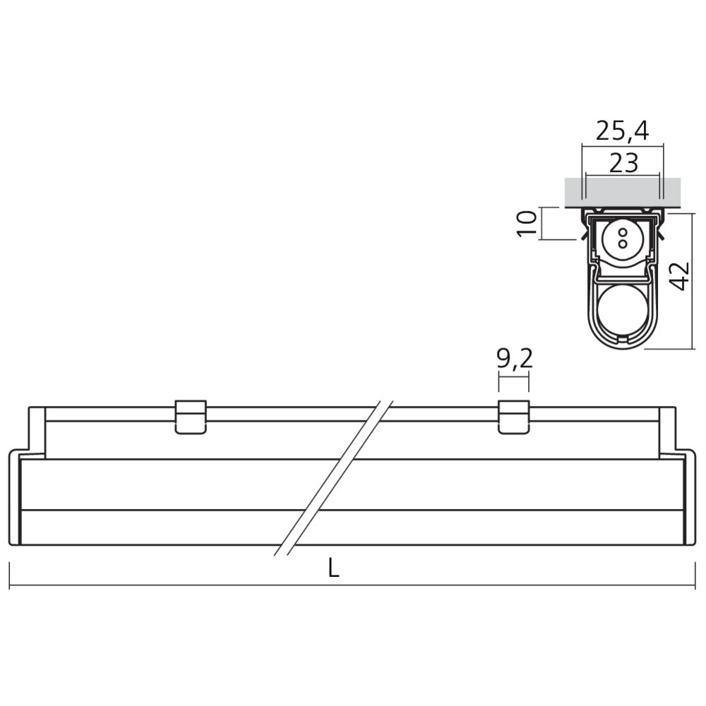 Luminaire ECO T5