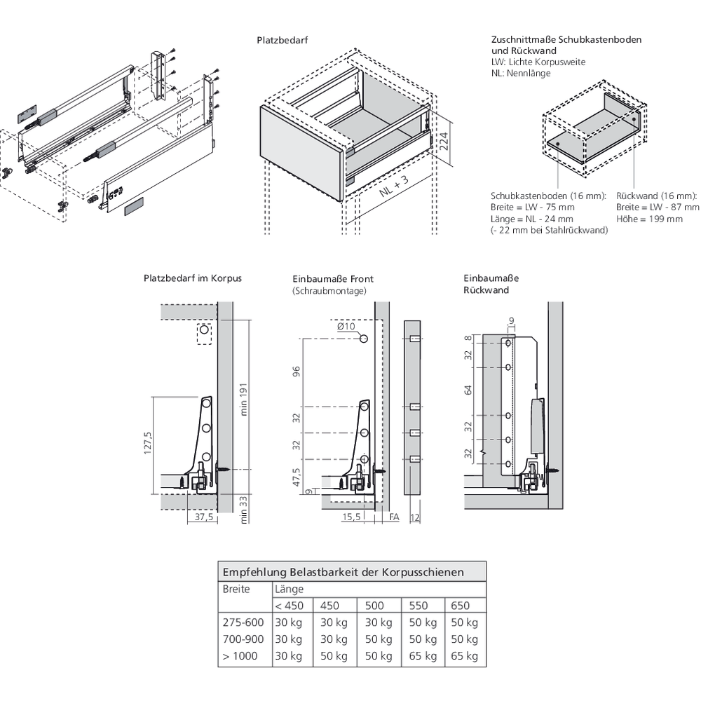 TANDEMBOX antaro hauteur DK