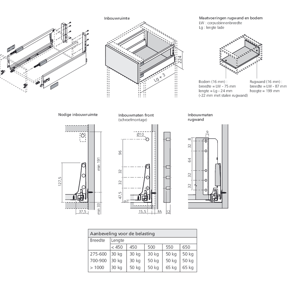 TANDEMBOX antaro hauteur DK