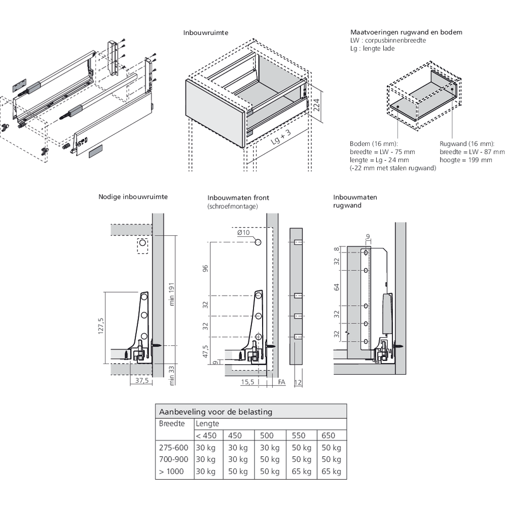 TANDEMBOX antaro hauteur DK