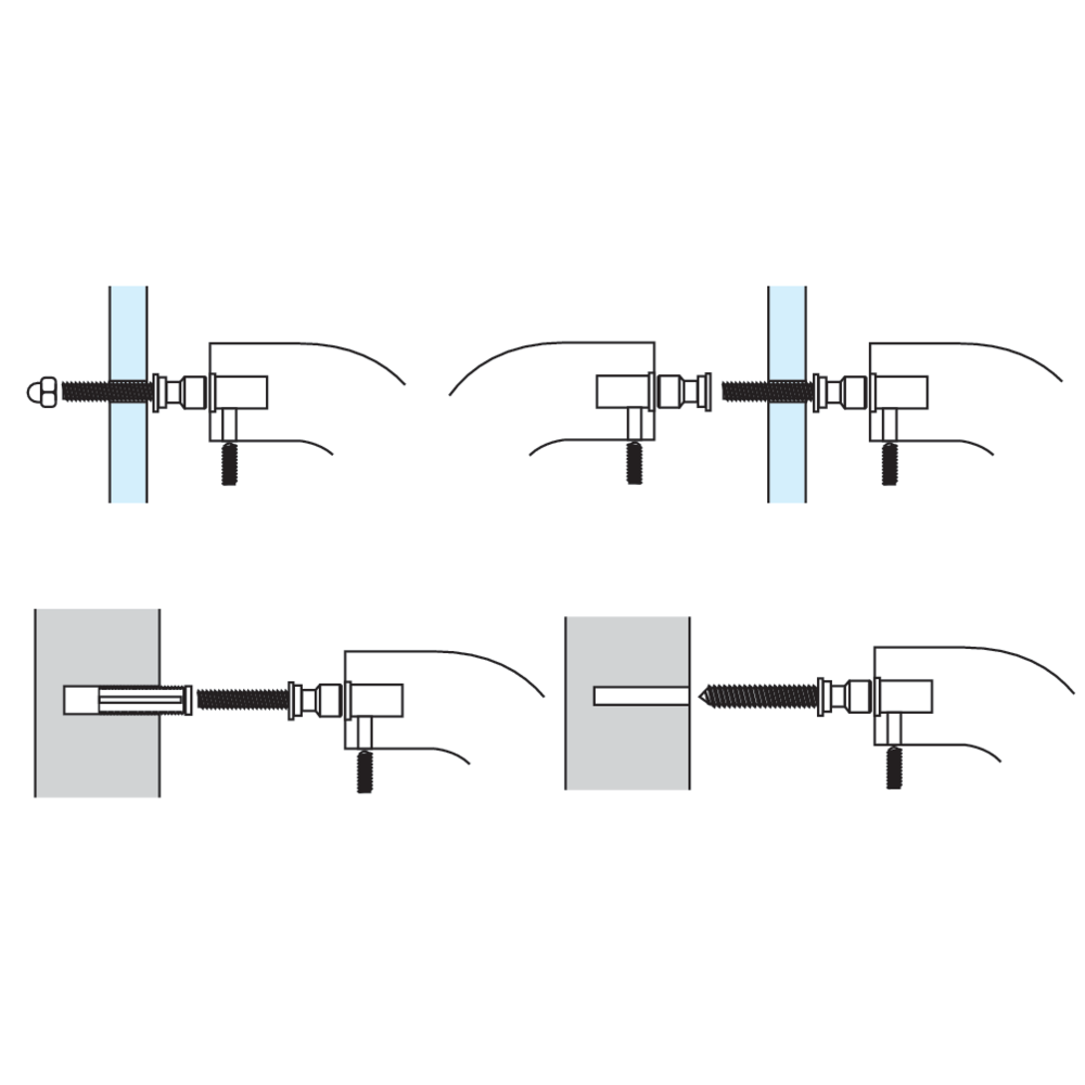 Kit de fixation universel