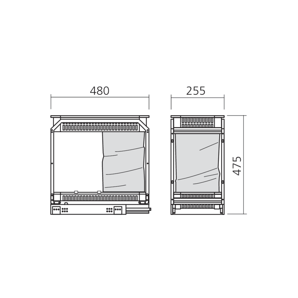 Ensemble pain bouteilles