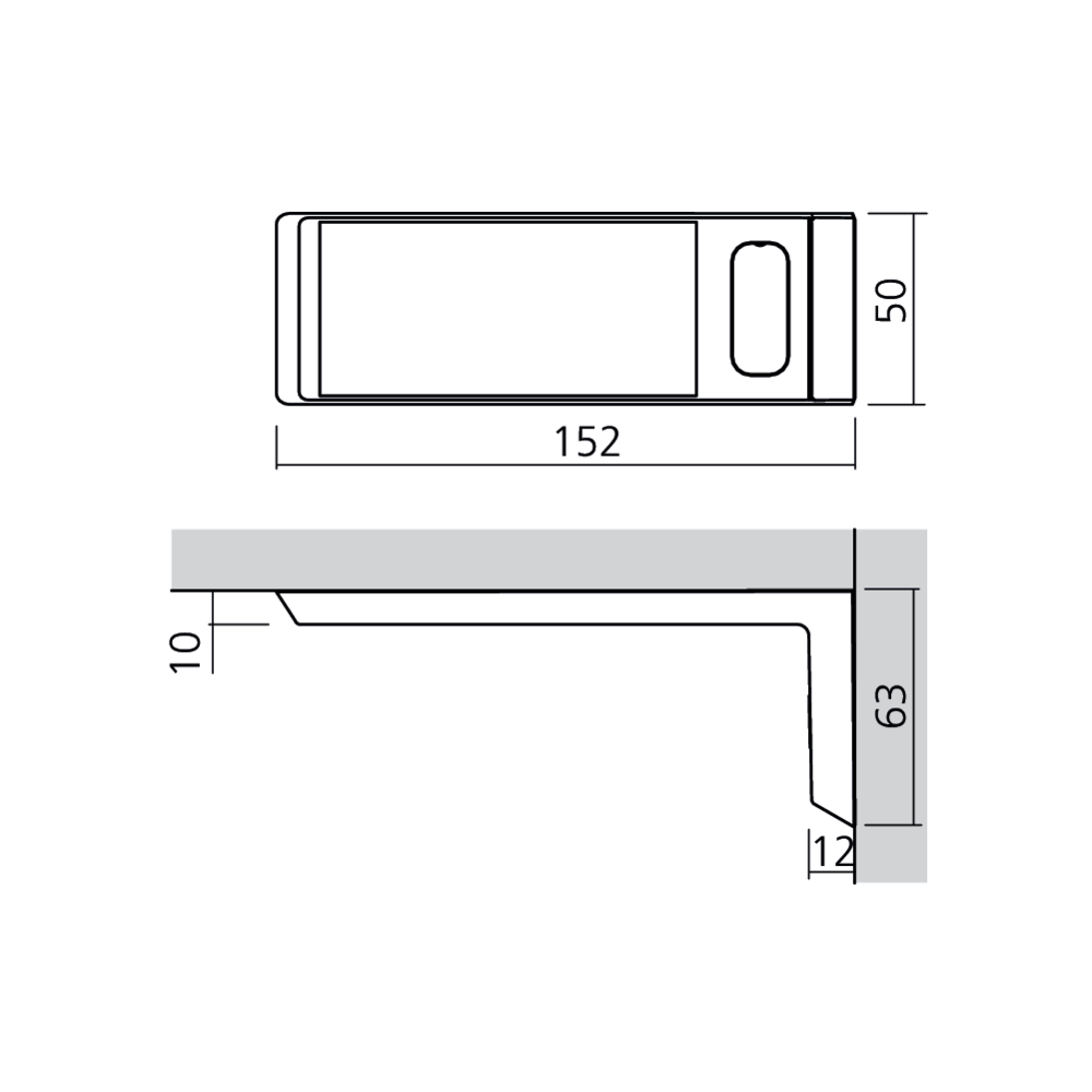 Spot LED en applique 12 V