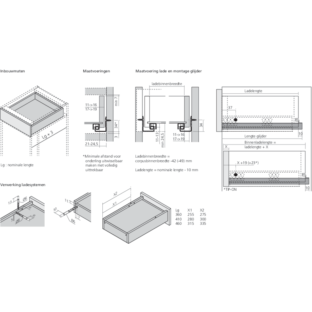 TANDEM 551H charge 30 kg TIP-ON