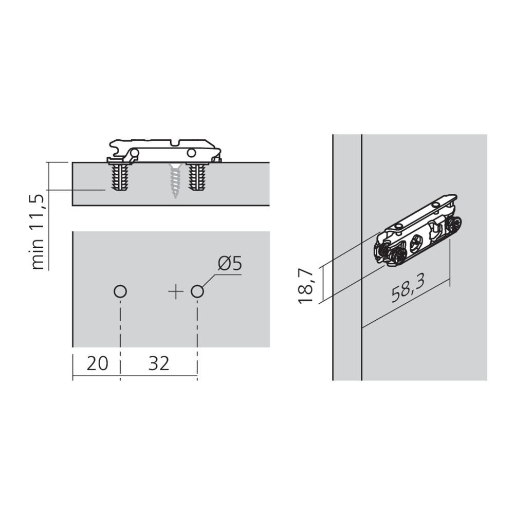 Embase CLIP EXPANDO