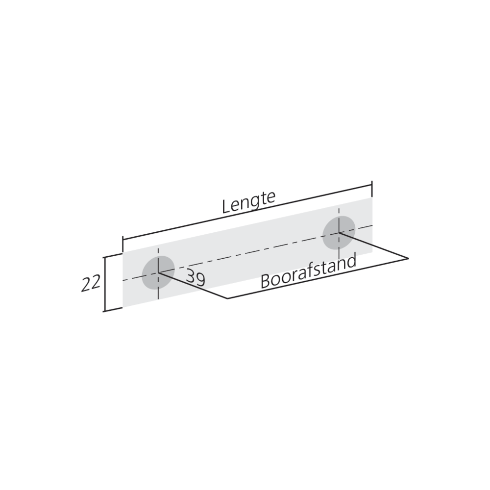Poignée inox FLUIDE