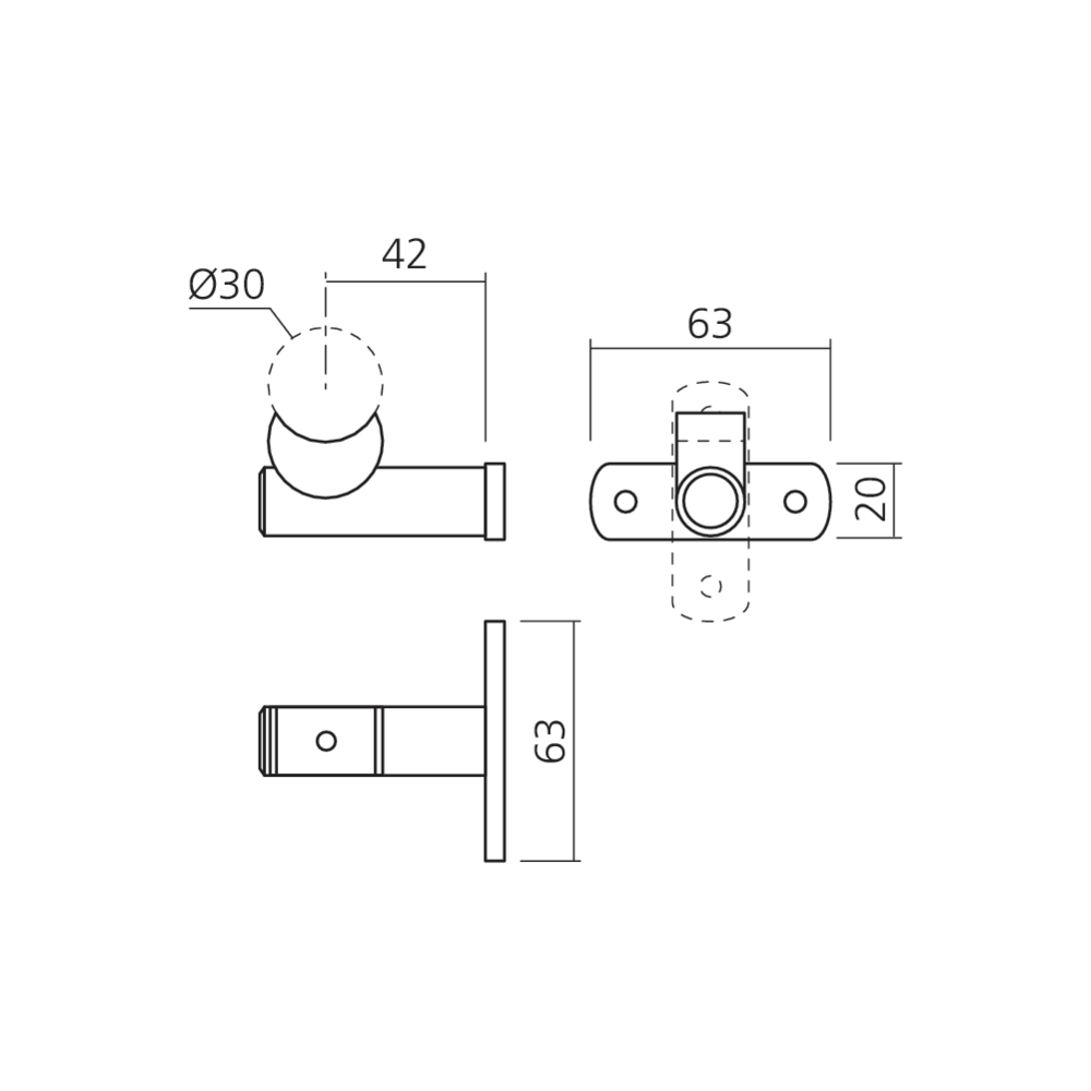 Support horizontal / vertical