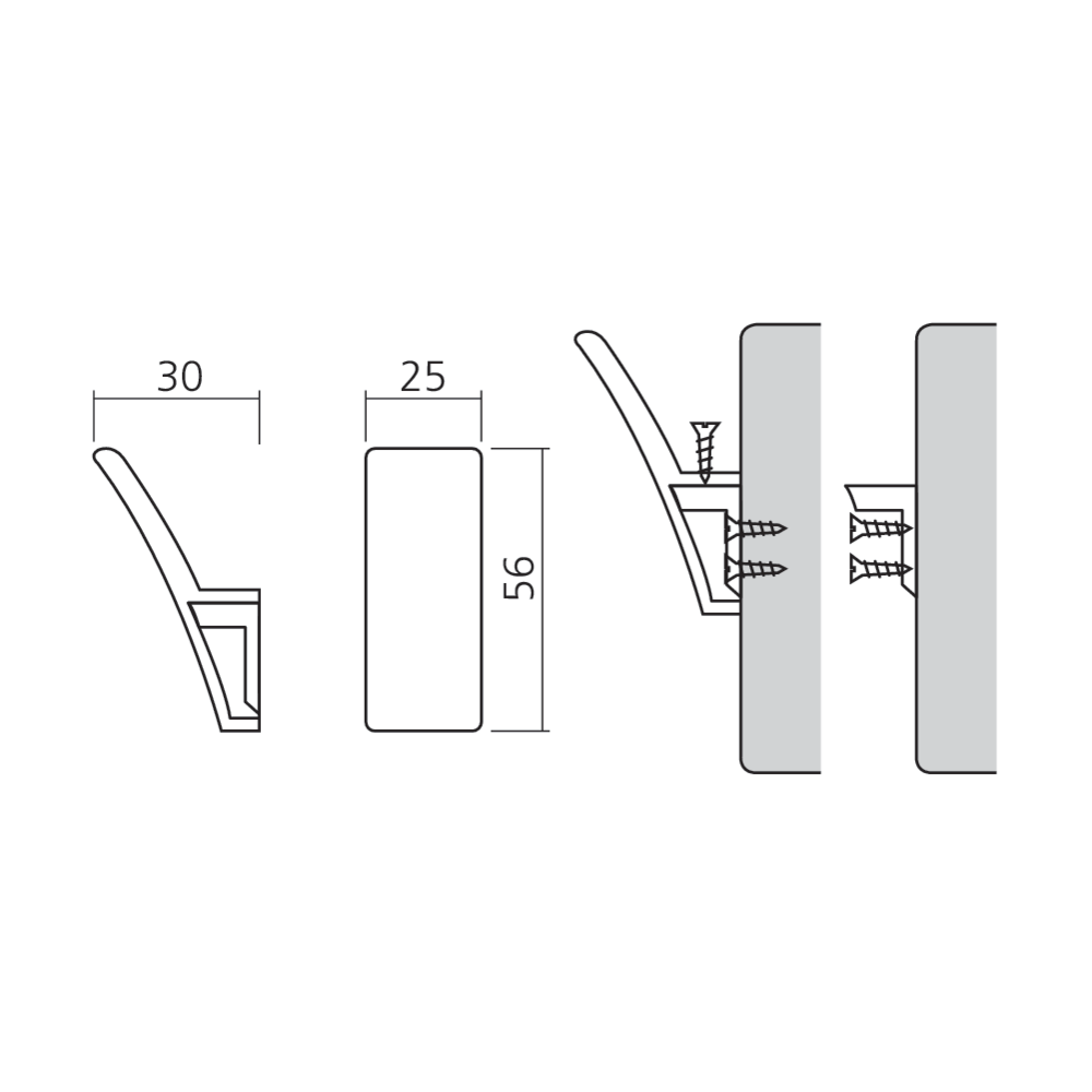 Patère SLIDE