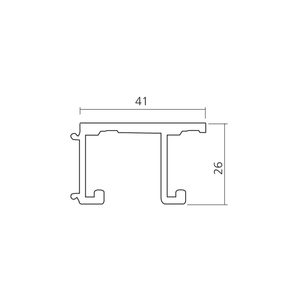 Rail haut Combino 20-35 IS