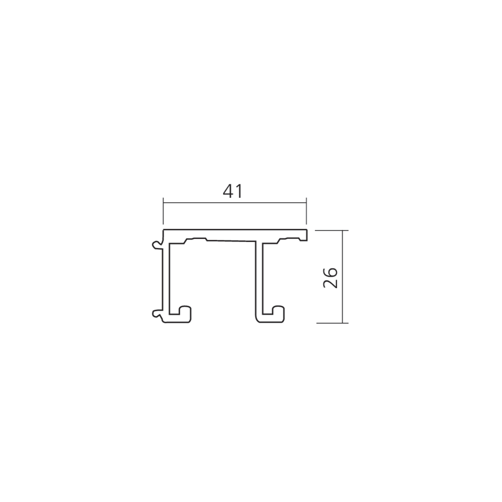 Rail haut Combino 20-35 IS