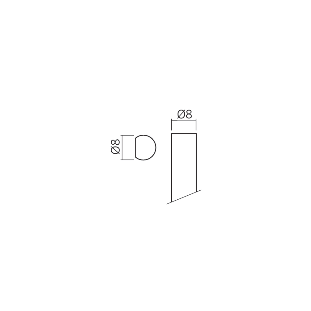 Tringle Ø8 mm