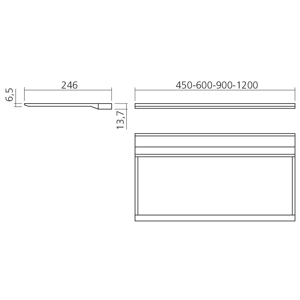 Panneau lumineux blanc ajustable