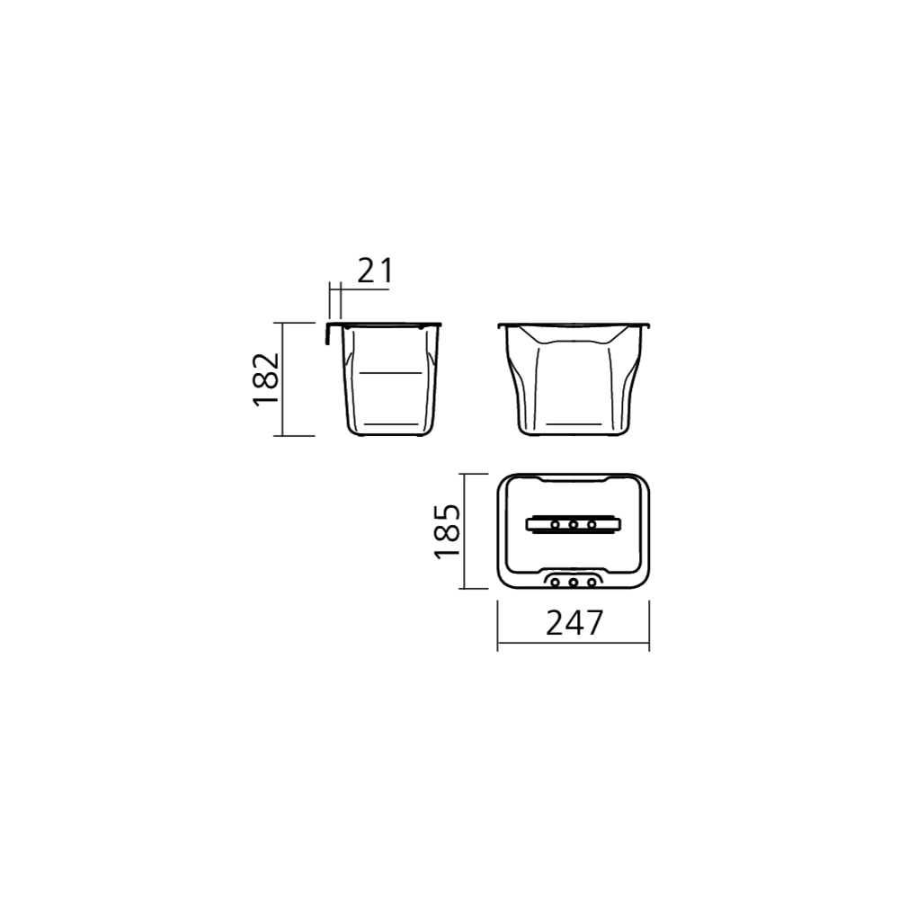 Bac multi-usages 5 L