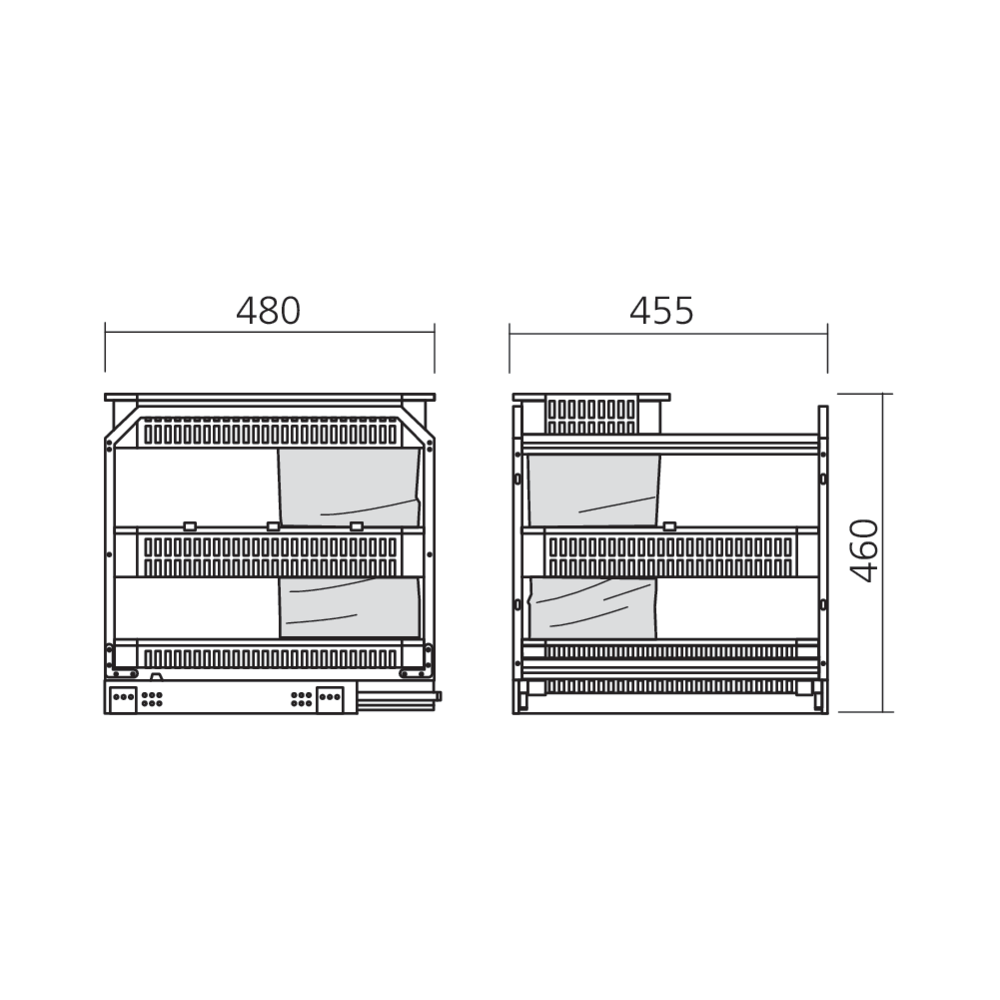 Ensemble pain bouteilles provisions