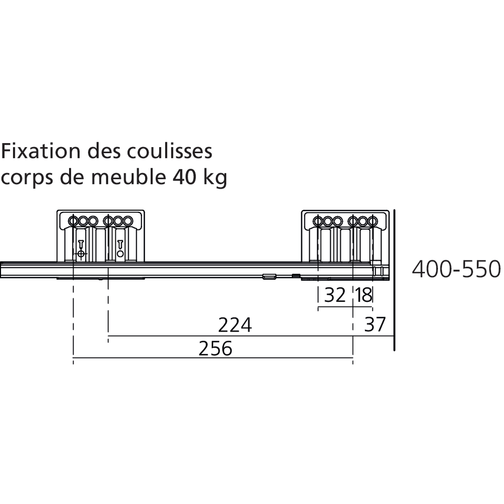 MERIVOBOX tiroir N gris indium mat