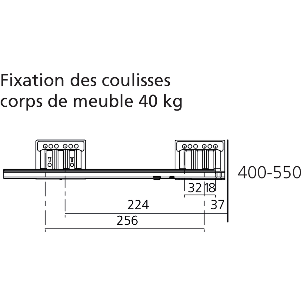 MERIVOBOX tiroir N gris indium mat
