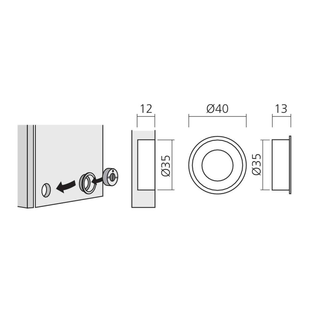 Télécommande pour interrupteur sans fil