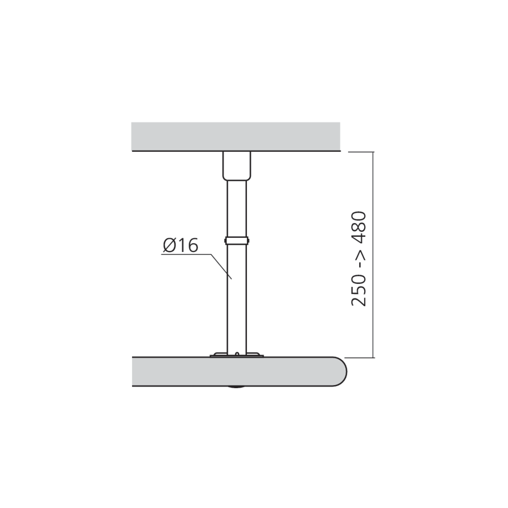 Baldaquin réglable