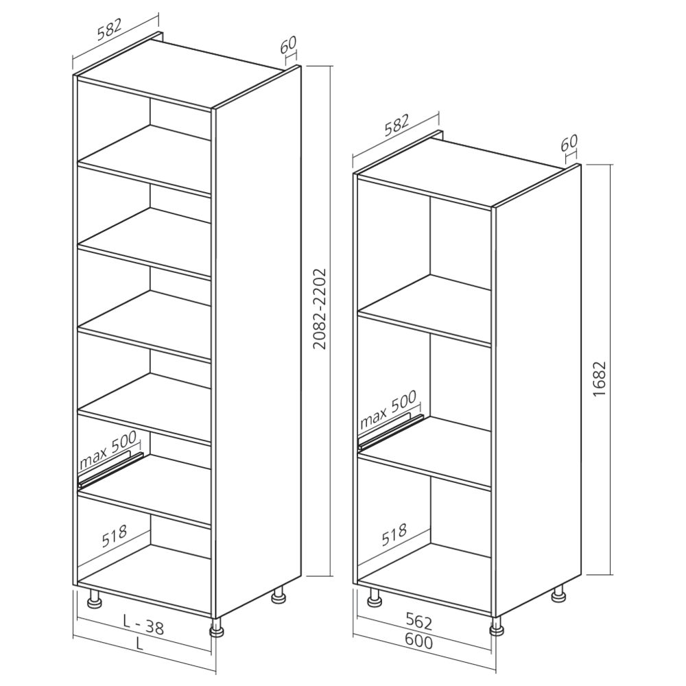Caisson armoire