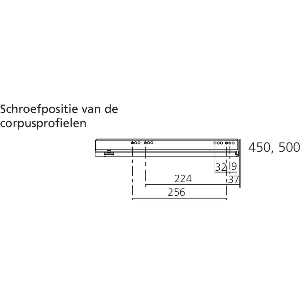 LÉGRABOX TIP-ON blanc soie mat hauteur N