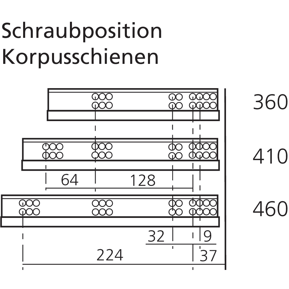 TANDEM 561H charge 30 kg avec BLUMOTION intégré