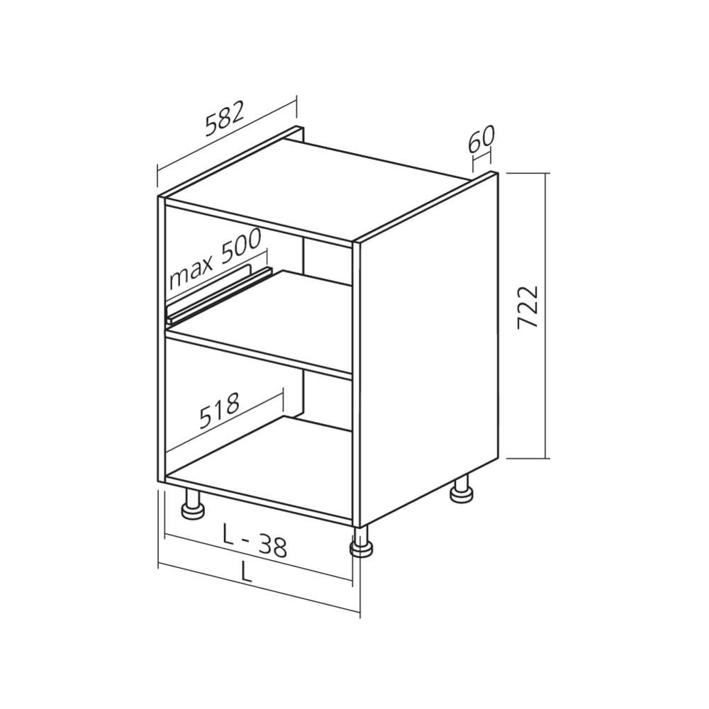 Caisson bas 720