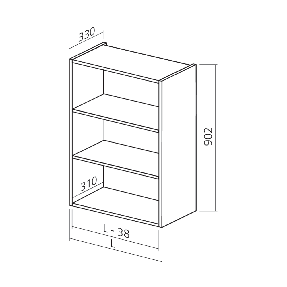 Caisson haut grande hauteur