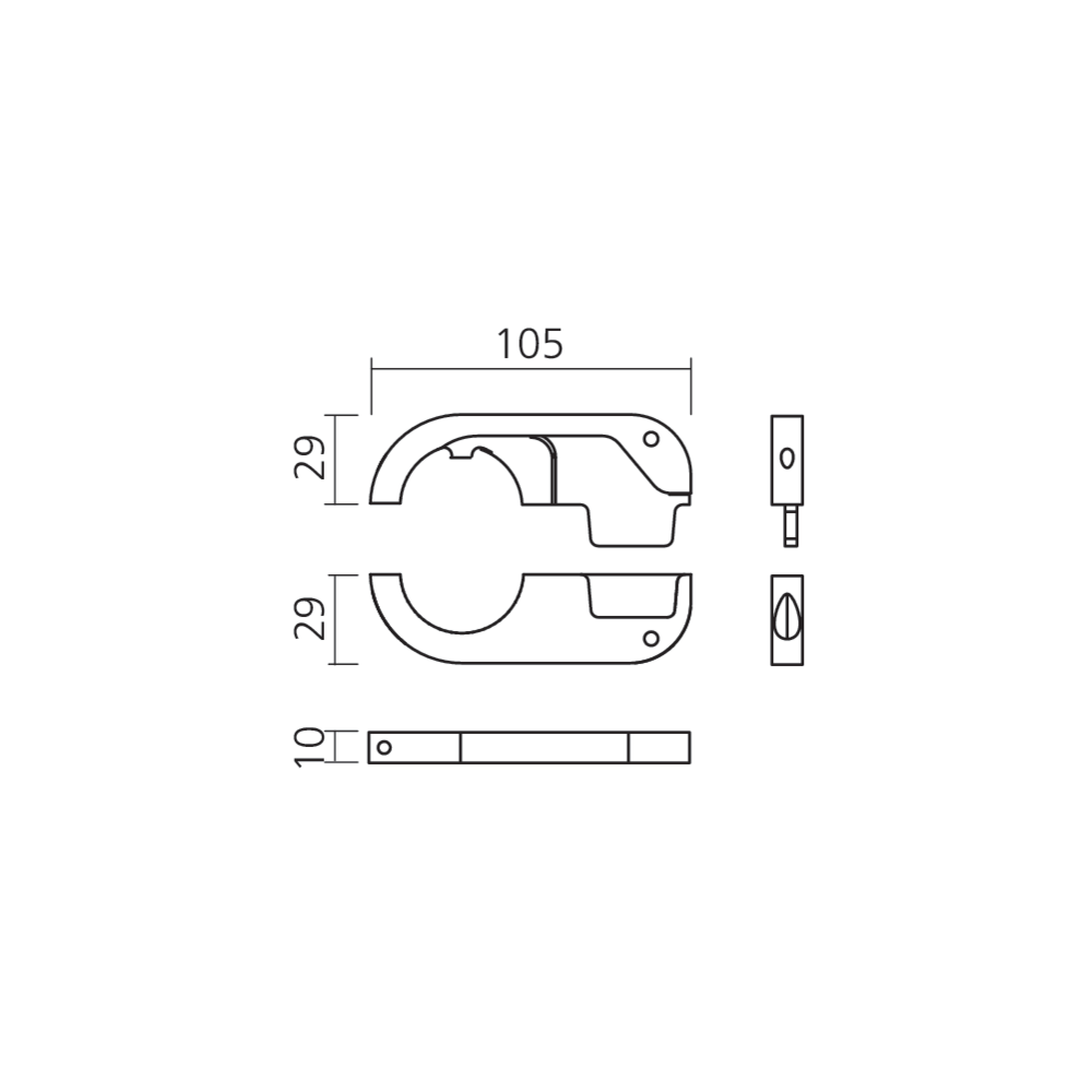 Support tablette latéral CYCLOS