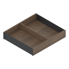 Vakindeling breedte 242 mm houten ontwerp