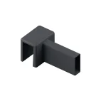 Klemverdeelstuk voor dwarsrelinghouder