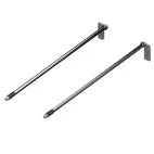 Längsreling mit Rückwandhalter