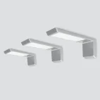 Set 3 opbouwspots 12 V