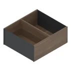 Boîte largeur 242 mm design bois