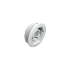 Clip vrouwelijk deel zelftappend Low Profile