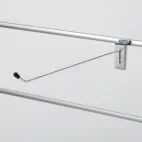 Crochet simple chromé