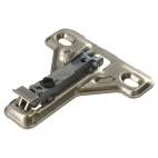 Montageplaat voor kaderdeurscharnier om te schroeven