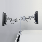 Dubbele schermhouder QUATRO